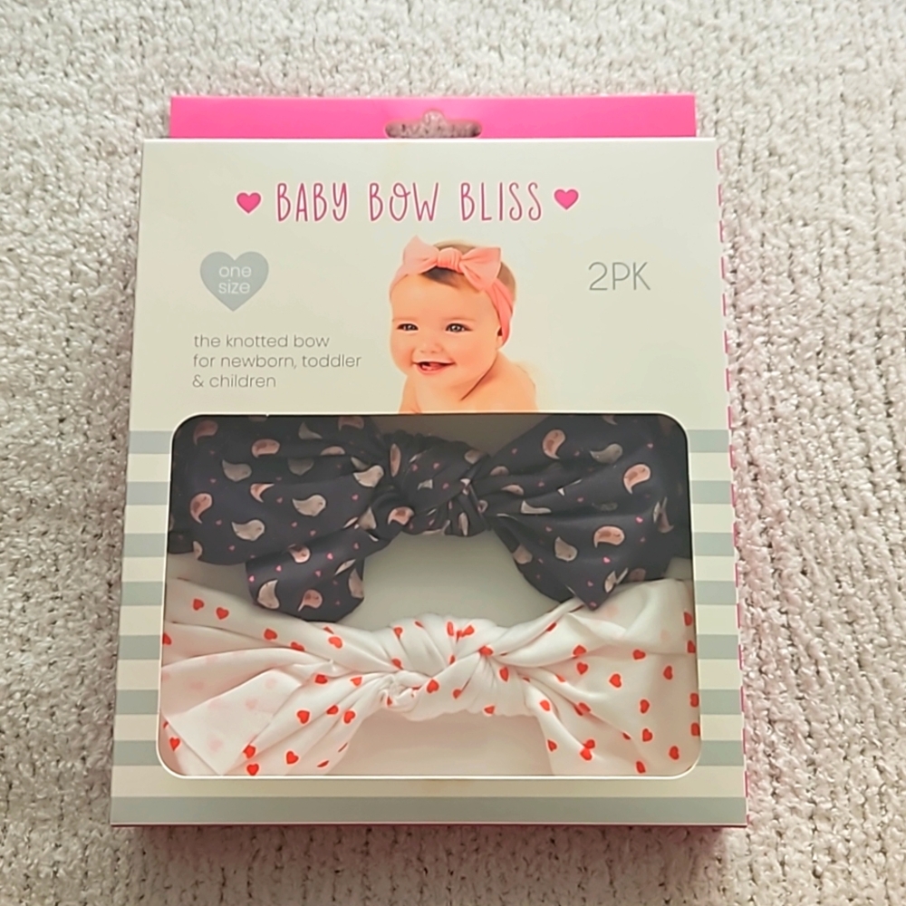 ♥️♥️♥️ Baby Bow Bliss - 2pk